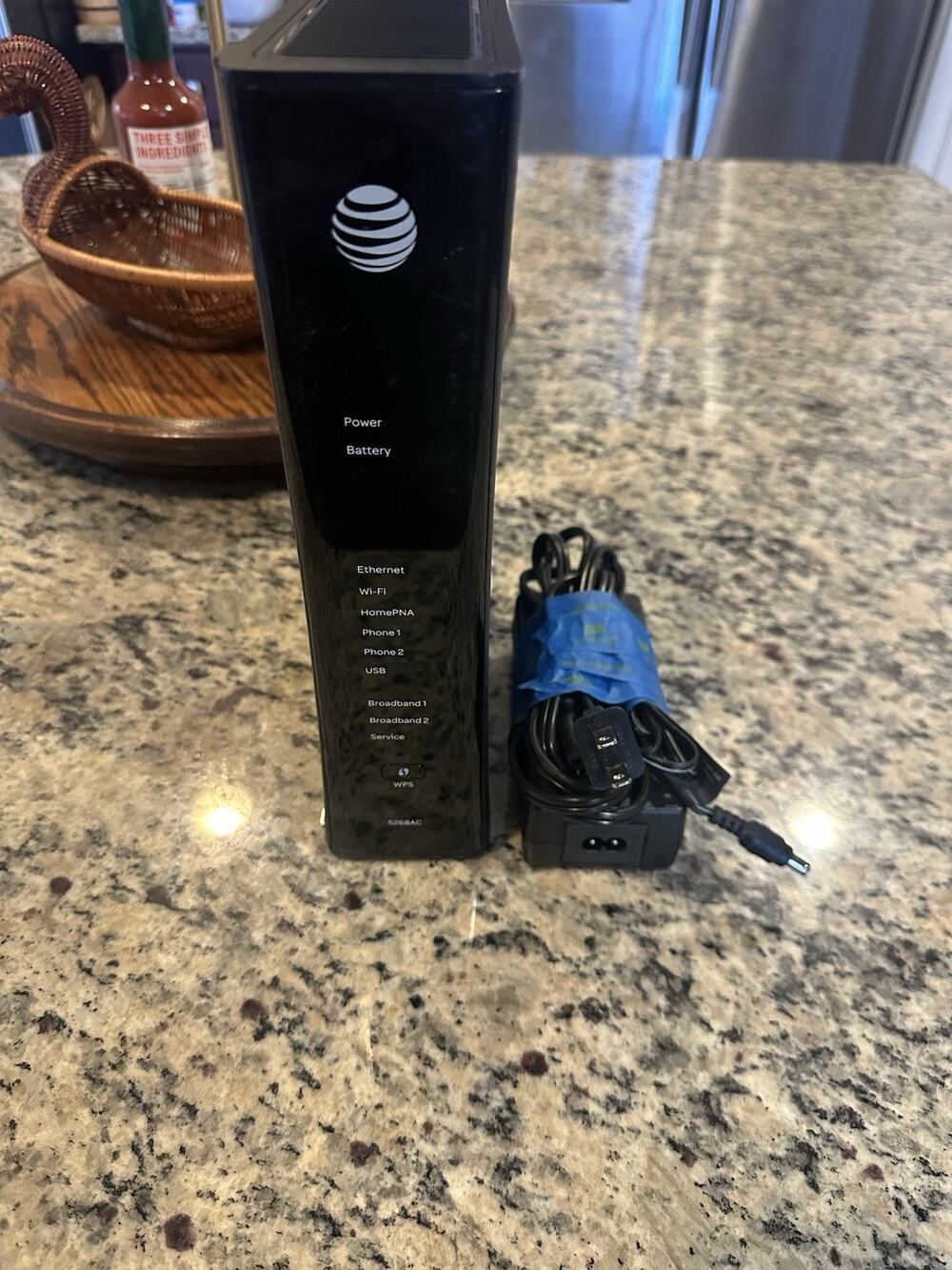 AT&T U-Verse 5268AC FXN Gateway Wireless Internet Router Modem